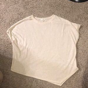 Cream comfortable top